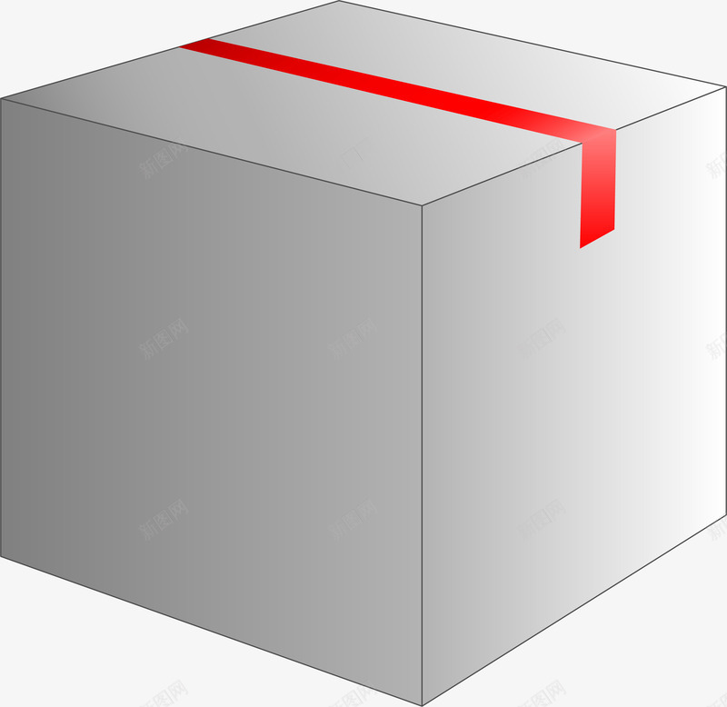 灰色抽奖箱矢量图ai免抠素材_新图网 https://ixintu.com 包装盒子 卡通手绘抽奖箱 卡通抽奖箱 手绘箱子 抽奖箱 灰色纸箱 盒子 箱子 纸箱 矢量图