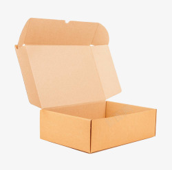 邮件包装盒包裹纸盒高清图片