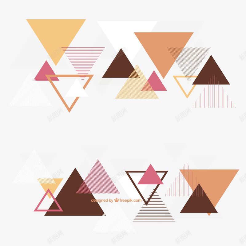 几何三角元素png免抠素材_新图网 https://ixintu.com 三角形 三角形背景 几何 多边形 时尚 条纹