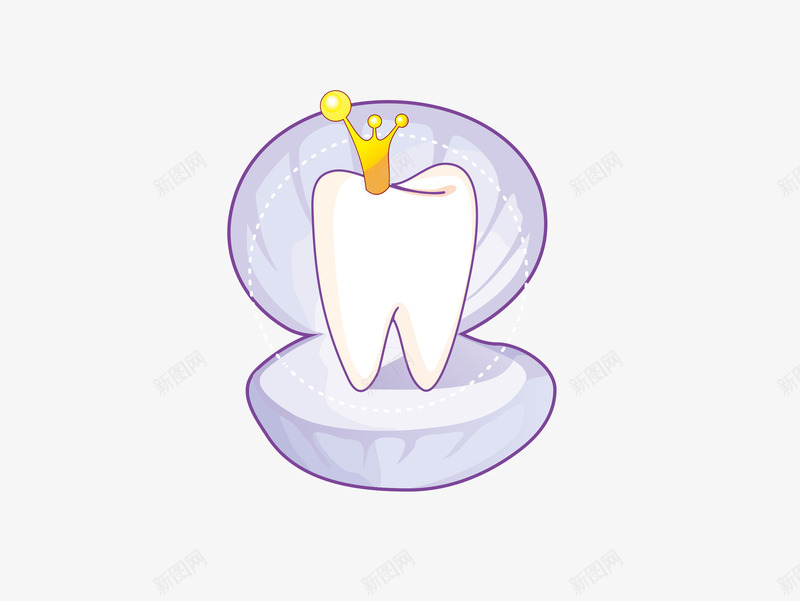 牙齿首饰盒图标png_新图网 https://ixintu.com 健康 卡通 口腔 可爱 牙膏 牙齿 盒子 矢量图标 首饰