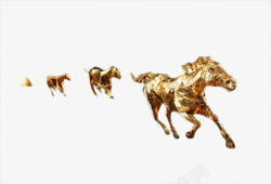 野马装饰设计矢量的奔跑的野马装饰高清图片