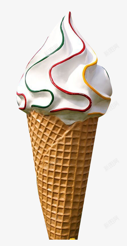 卡通食物图案创意甜筒图标png_新图网 https://ixintu.com 冰淇淋矢量图 冰激凌素材 创意甜筒 甜点 零食 食物图案 饮料剪影 饮料图标 饮料图案