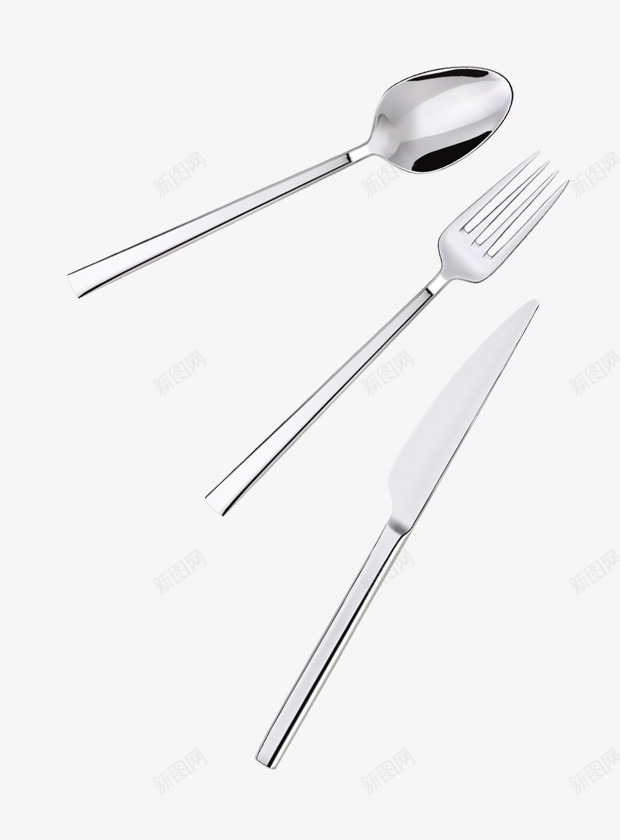 刀叉勺子png免抠素材_新图网 https://ixintu.com 不锈钢 刀叉图案 刀子 勺子 叉子 餐具