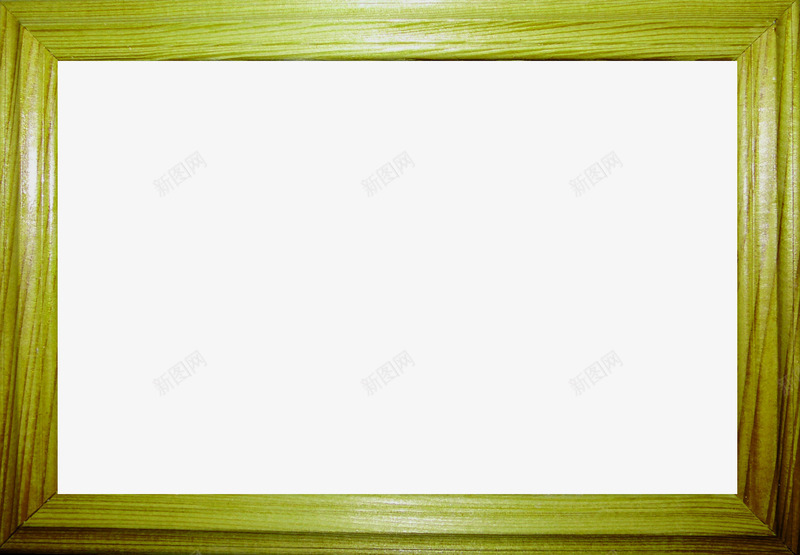 绿色木质相框png免抠素材_新图网 https://ixintu.com 木质相框 相框 绿色相框