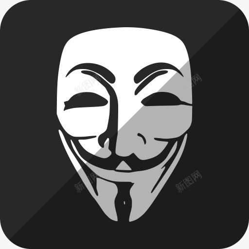 匿名社会阴影圆角矩形png免抠素材_新图网 https://ixintu.com Anonymous 匿名