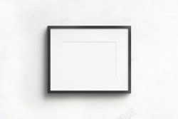 实木相框原色黑色白色画框超清2素材