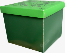 绿色礼盒盒子装饰素材