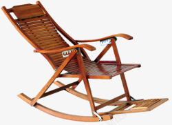 折叠椅子竹制折叠按摩脚传统摇摇椅高清图片