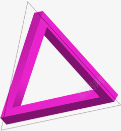 三角边框png免抠素材_新图网 https://ixintu.com 三角形 彩色 装饰 边框