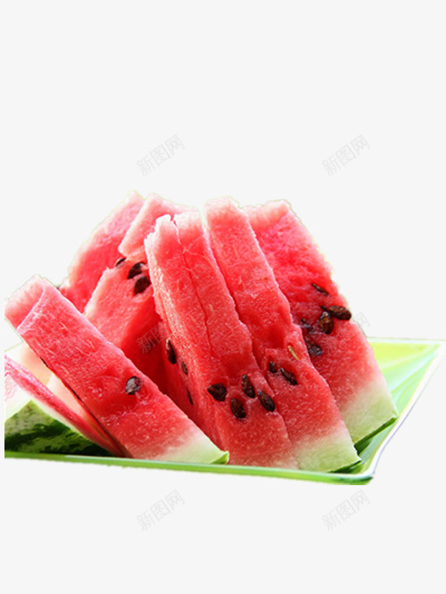 切开的西瓜png免抠素材_新图网 https://ixintu.com 产品实物 好吃的西瓜 甜甜的西瓜 香甜的西瓜