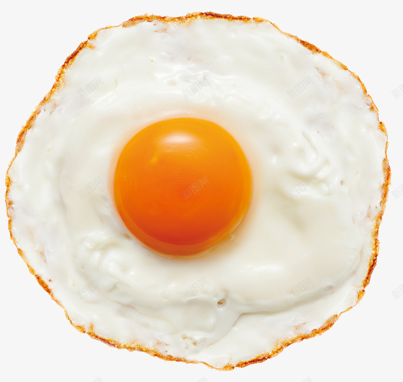 香煎鸡蛋png免抠素材_新图网 https://ixintu.com 煎蛋 胆固醇 蛋黄 鸡蛋