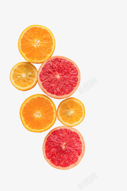 水果鲜橙西柚素材