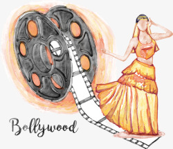 印度电影宝莱坞歌舞电影高清图片