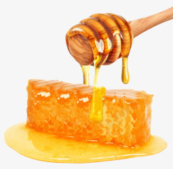 金色蜂蜜浆金色蜂蜜蜂巢高清图片