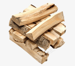 柴火木柴木头堆元素高清图片