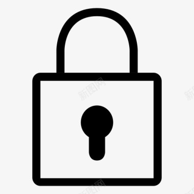 编辑锁锁定概述密码保护保护安全图标图标