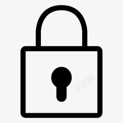 密码保护编辑锁锁定概述密码保护保护安全图标高清图片
