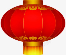 红色挂灯中国风红色灯笼国庆高清图片