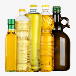 厨房环保用品5瓶食用油高清图片