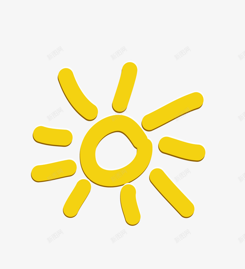 卡通太阳图标png_新图网 https://ixintu.com 卡通晴空 图标设计 夏天 夏季图标 夏日元素 太阳 眼镜 矢量太阳