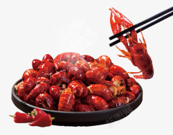 夏季美食小龙虾促销海报素材