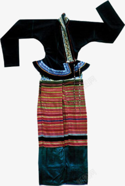 傣族服装傣族服饰元素高清图片
