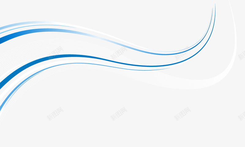 波浪线条装饰png免抠素材_新图网 https://ixintu.com 波浪装饰 矢量波浪 矢量线条 线条装饰
