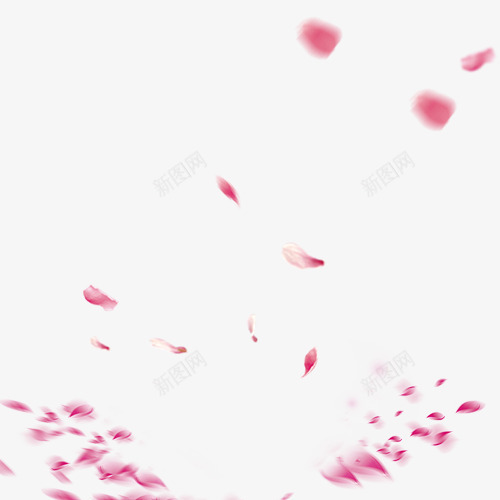 飘浮的粉色花瓣唯美png免抠素材_新图网 https://ixintu.com 唯美 粉色 花瓣 桃花瓣 樱花瓣 散落 飘浮