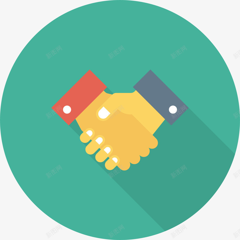 合作图标png_新图网 https://ixintu.com nb 互利 卡通图标 合作伙伴 商业伙伴 商务合作 商务谈判 握手 握手icon 握手合作 绿色图标 达成协议
