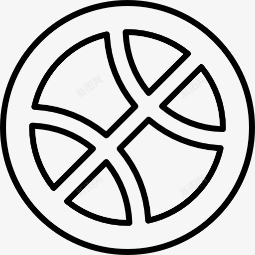 行星网格轮廓图标png_新图网 https://ixintu.com 全球性的 地球网格 星球 界面 苗条的图标