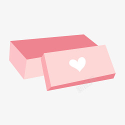 粉色收纳盒素材