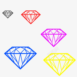 红橙黄绿青蓝紫钻石钻石套图红橙黄绿青蓝紫钻石高清图片