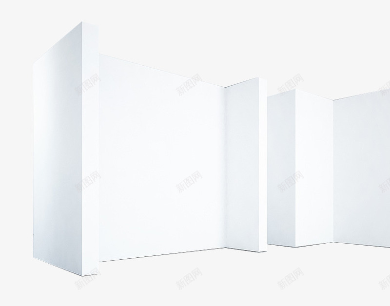 白色墙壁png免抠素材_新图网 https://ixintu.com 墙 墙壁 白色 立体平面