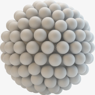 3D球体png免抠素材_新图网 https://ixintu.com 3D 灰色 球体