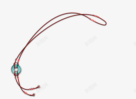 手绘玉佩古风玉佩png免抠素材_新图网 https://ixintu.com 古风 手绘 玉佩