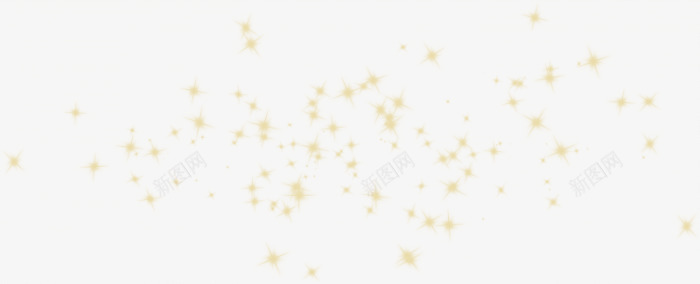 金色星星png免抠素材_新图网 https://ixintu.com 星星 星空 星群 氛围 金色