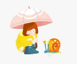 打雨伞的小女孩撑伞的小姑娘高清图片