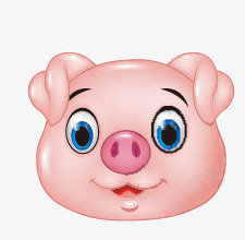 卡通猪png免抠素材_新图网 https://ixintu.com Q版猪 卡通头像 猪头像 猪素材