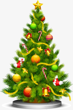高清圣诞树圣诞树装饰高清图片