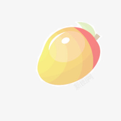 卡通芒果素材