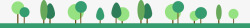 绿色分割线绿色小树林分界线高清图片