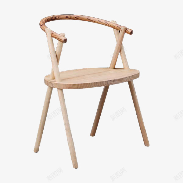 木质椅子psd免抠素材_新图网 https://ixintu.com 坐位 坐席 家具 座位 木质 椅子 简约