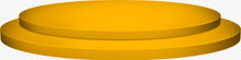 卡通金黄色质感圆形舞台效果png免抠素材_新图网 https://ixintu.com 卡通 圆形 效果 舞台 质感 金黄色