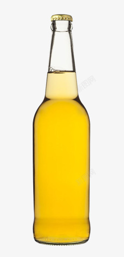 含酒精的一瓶啤酒高清图片