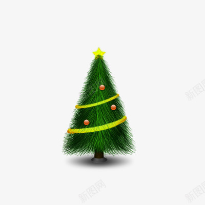 炫彩缤纷的圣诞树png免抠素材_新图网 https://ixintu.com 圣诞免费图片素材 圣诞树 圣诞节 星星 树