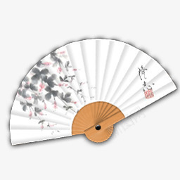 中国传统扇子中国风图标图标