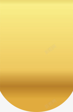 徽章图案设计金色半圆绸带高清图片