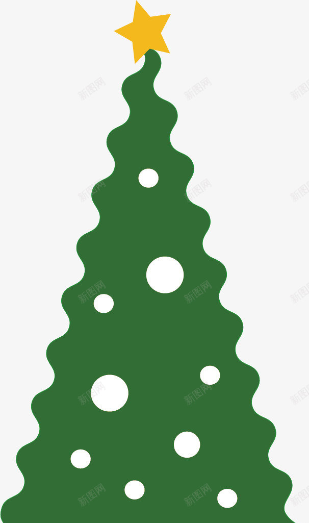 圣诞树png免抠素材_新图网 https://ixintu.com 创意 圣诞吊球 圣诞树矢量素材 圣诞球 圣诞节 大树 平面设计 抽象 礼品 礼物 礼盒 绿色