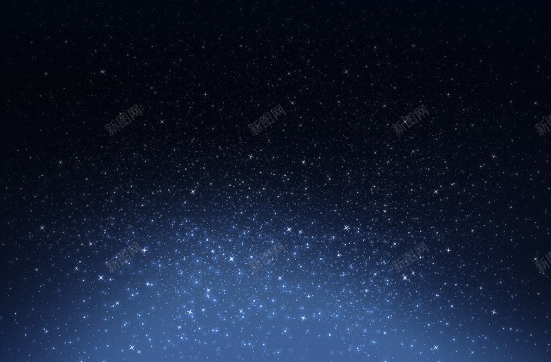 深蓝色星空背景png免抠素材_新图网 https://ixintu.com 唯美 星空 繁星满天 深蓝色 夜色景观