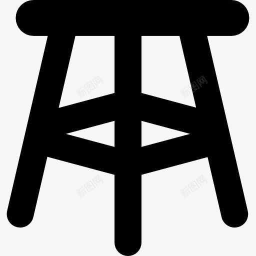 厨房的小板凳图标png_新图网 https://ixintu.com 厨房工具 坐板凳 家具图 小家具 工具 工具和器具 房子的事情 短